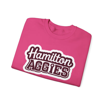 Adult Crewneck Sweatshirt \ Hamilton Aggies \ HAG2