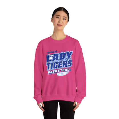 Adult Crewneck Sweatshirt \ Brilliant Tigers Basketball \ BTBKG2