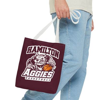 Tote Bag \ Hamilton Aggies Basketball \ HABB1