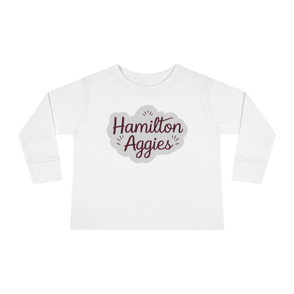 Toddler Long Sleeve Tee \ Hamilton Aggies \ HAG1