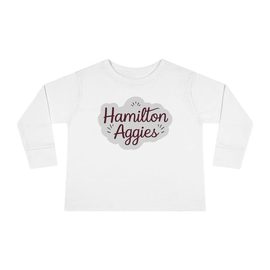 Toddler Long Sleeve Tee \ Hamilton Aggies \ HAG1