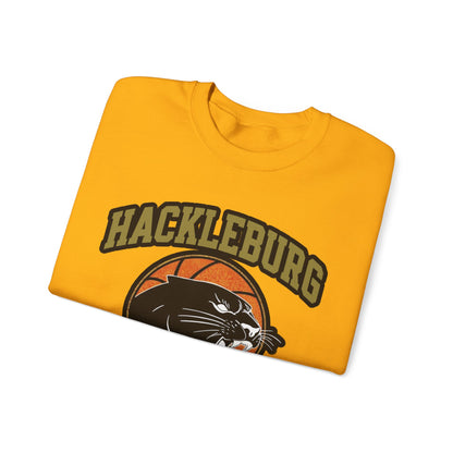 Adult Crewneck Sweatshirt \ Hackleburg Panther Basketball \ HPBK1