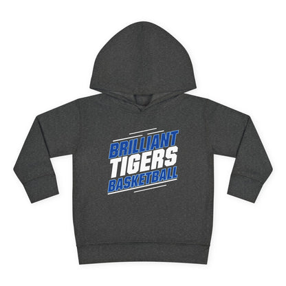 Toddler Hoodie Sweatshirt \ Brilliant Tigers Basketball \ BTBK2