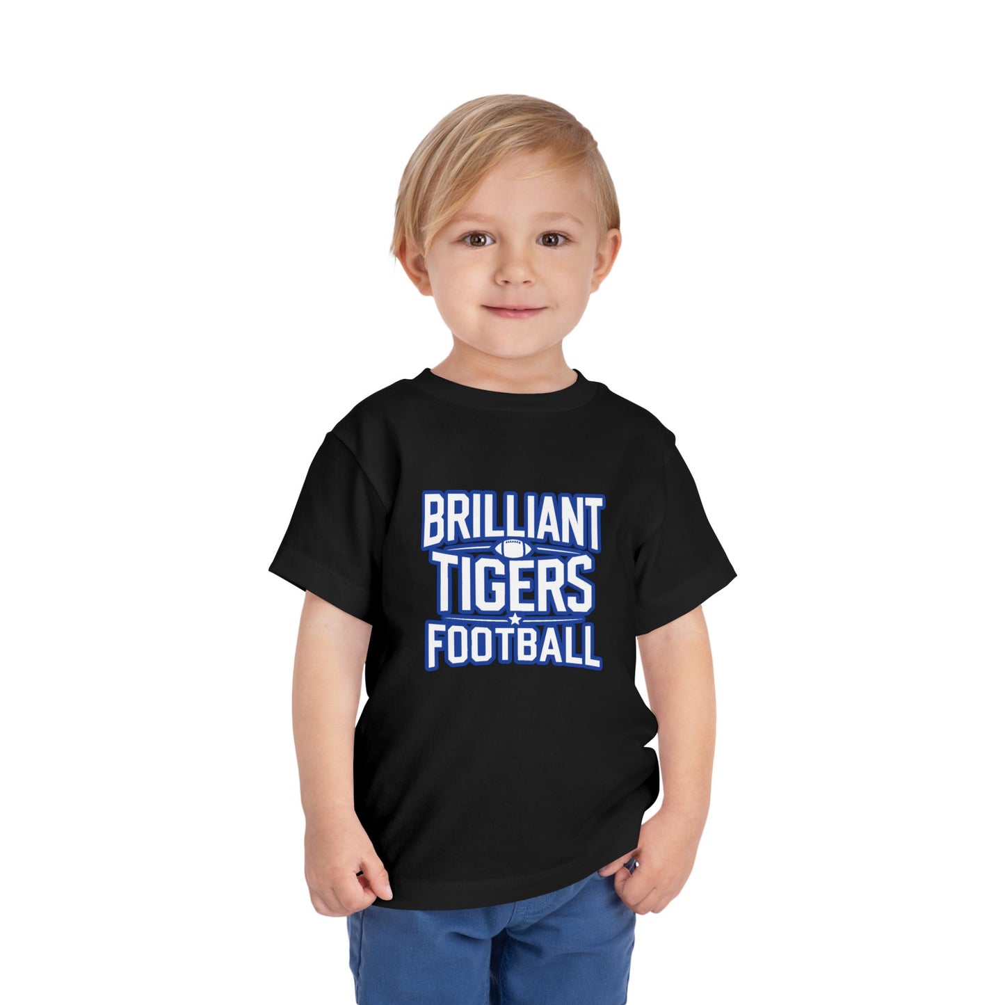 Toddler Tee \ Brilliant Tigers Football \ BTF1
