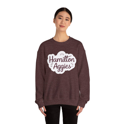 Adult Crewneck Sweatshirt \ Hamilton Aggies \ HAG1