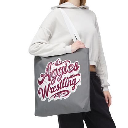 Tote Bag \ Hamilton Aggies Wrestling \ HAWG2