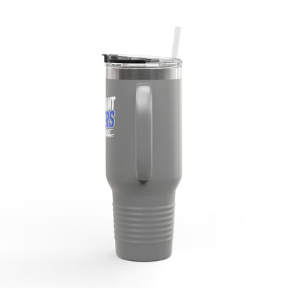 40oz Insulated Tumbler \ Brilliant Tigers Basketball \ BTBK1