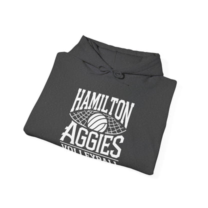 Adult Hoodie Sweatshirt \ Hamilton Aggies Volleyball \ HAV2