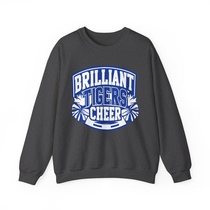 Adult Crewneck Sweatshirt \ Brilliant Tigers Cheer \ BTC1