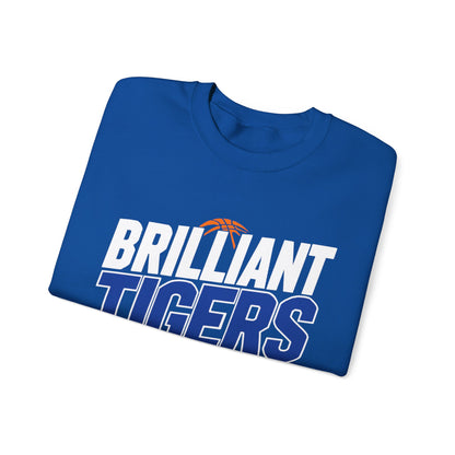 Adult Crewneck Sweatshirt \ Brilliant Tigers Basketball \ BTBK1