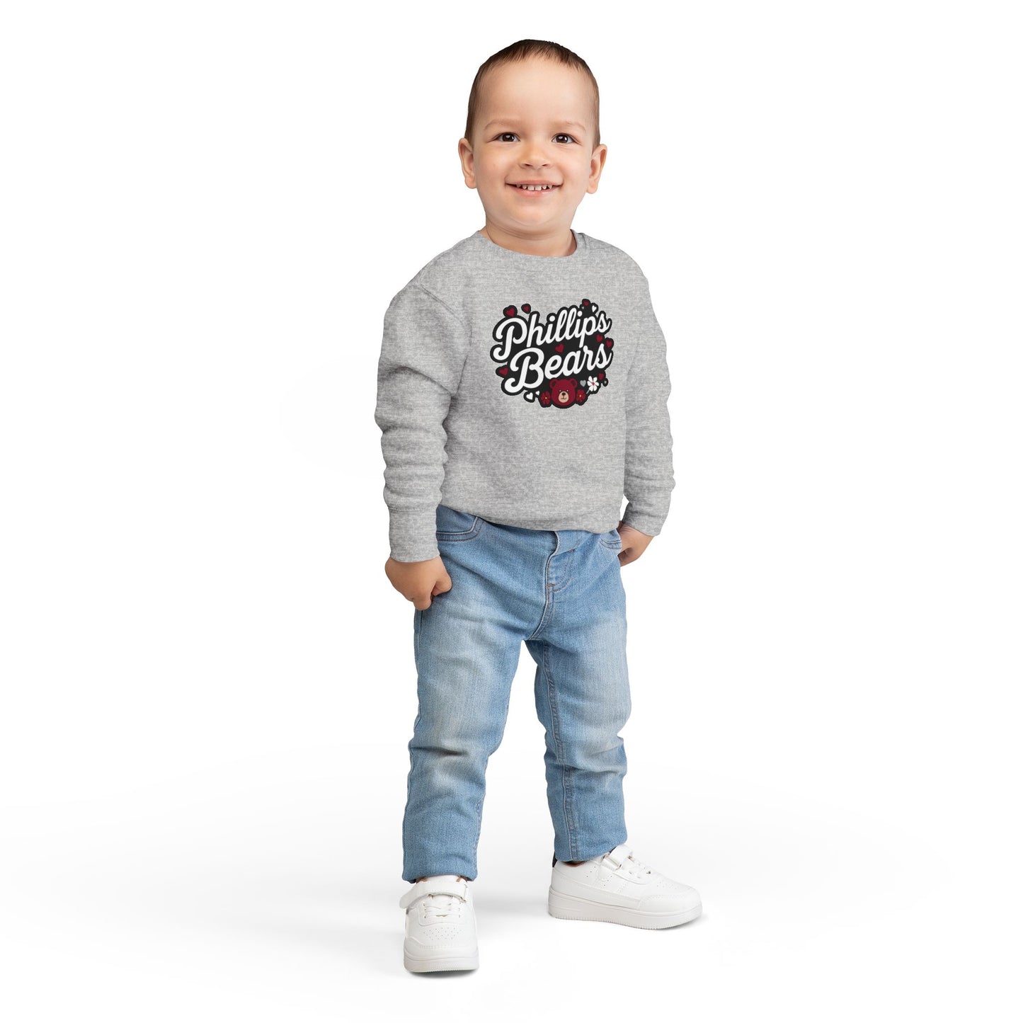 Toddler Crewneck Sweatshirt \ Phillip's Bears \ PBG1