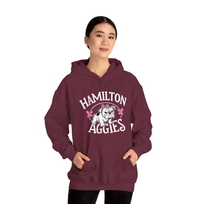Adult Hoodie Sweatshirt \ Hamilton Aggies \ HAG4