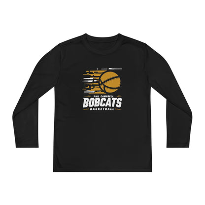 Youth Long Sleeve Tee \ Phil Campbell Bobcats Basketball \ PCBBK2