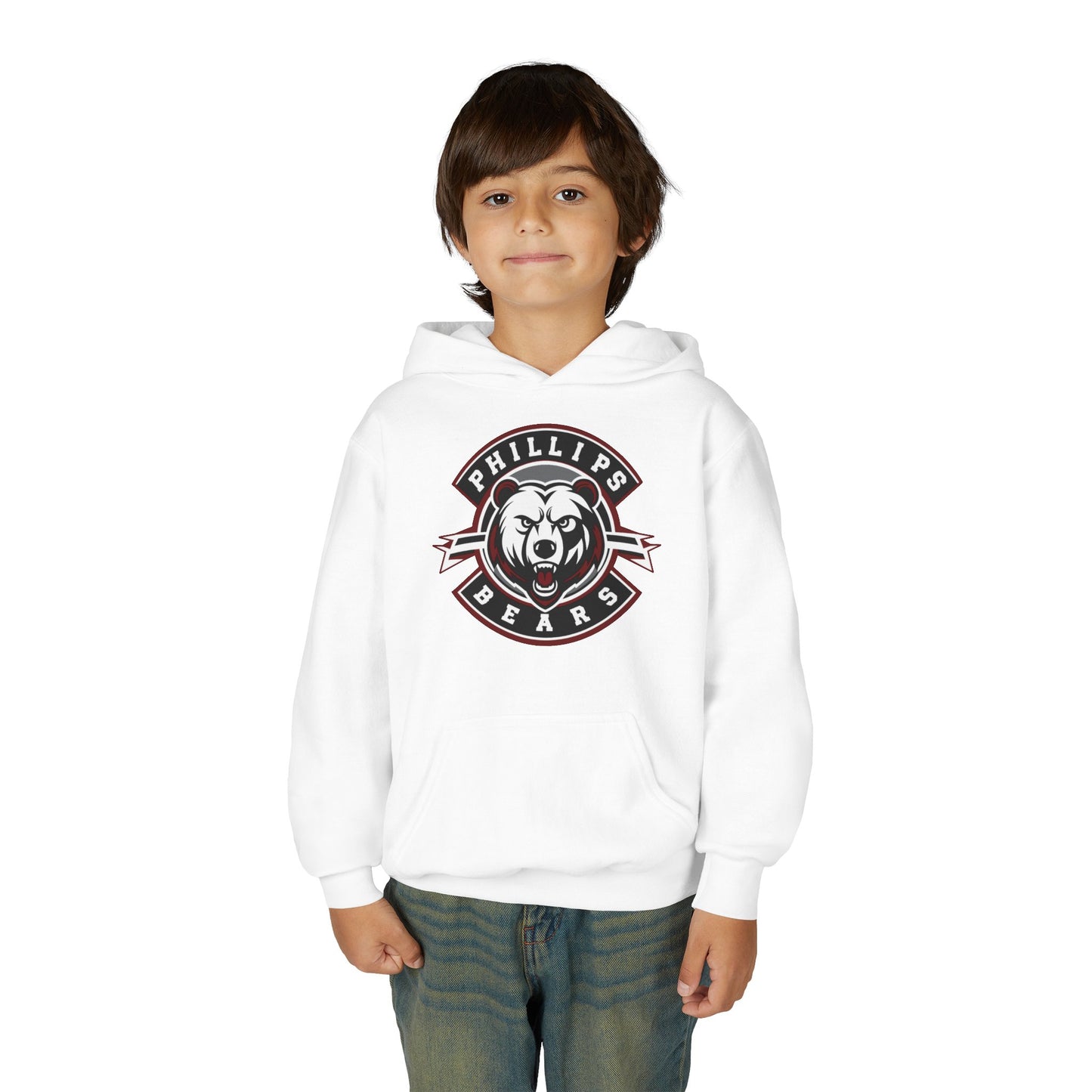 Youth Hoodie Sweatshirt \ Phillips Bears \ PB1