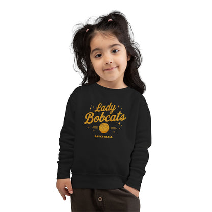 Toddler Crewneck Sweatshirt \ Phil Campbell Bobcats Basketball \ PCBBKG2