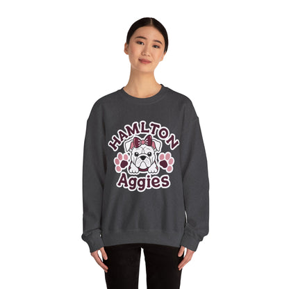 Adult Crewneck Sweatshirt \ Hamilton Aggies \ HAG3