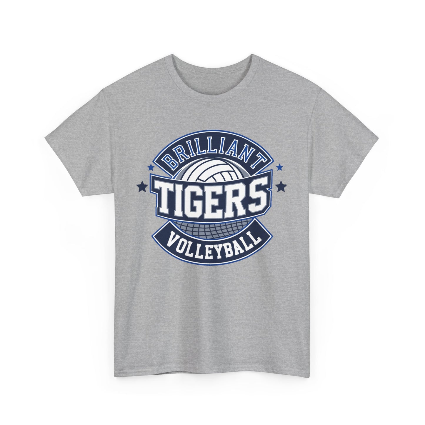 Adult Tee \ Brilliant Tigers Volleyball \ BTV1