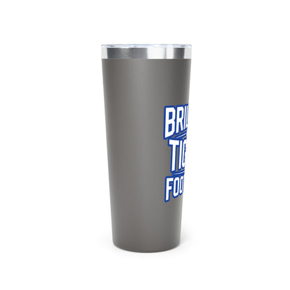 22oz Copper Insulated Tumbler \ Brilliant Tigers Football \ BTF1