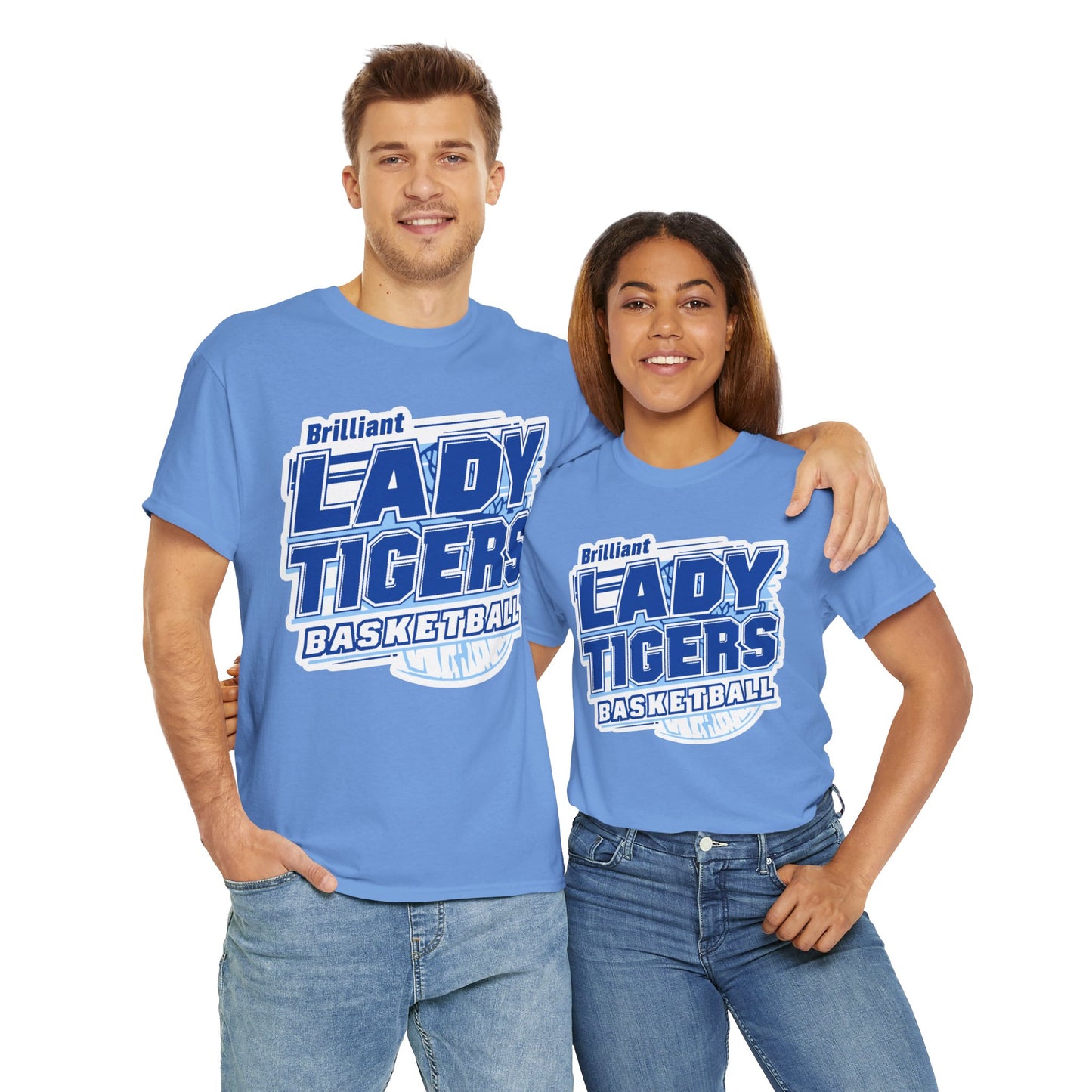 Adult Tee \ Brilliant Tigers Basketball \ BTBKG2