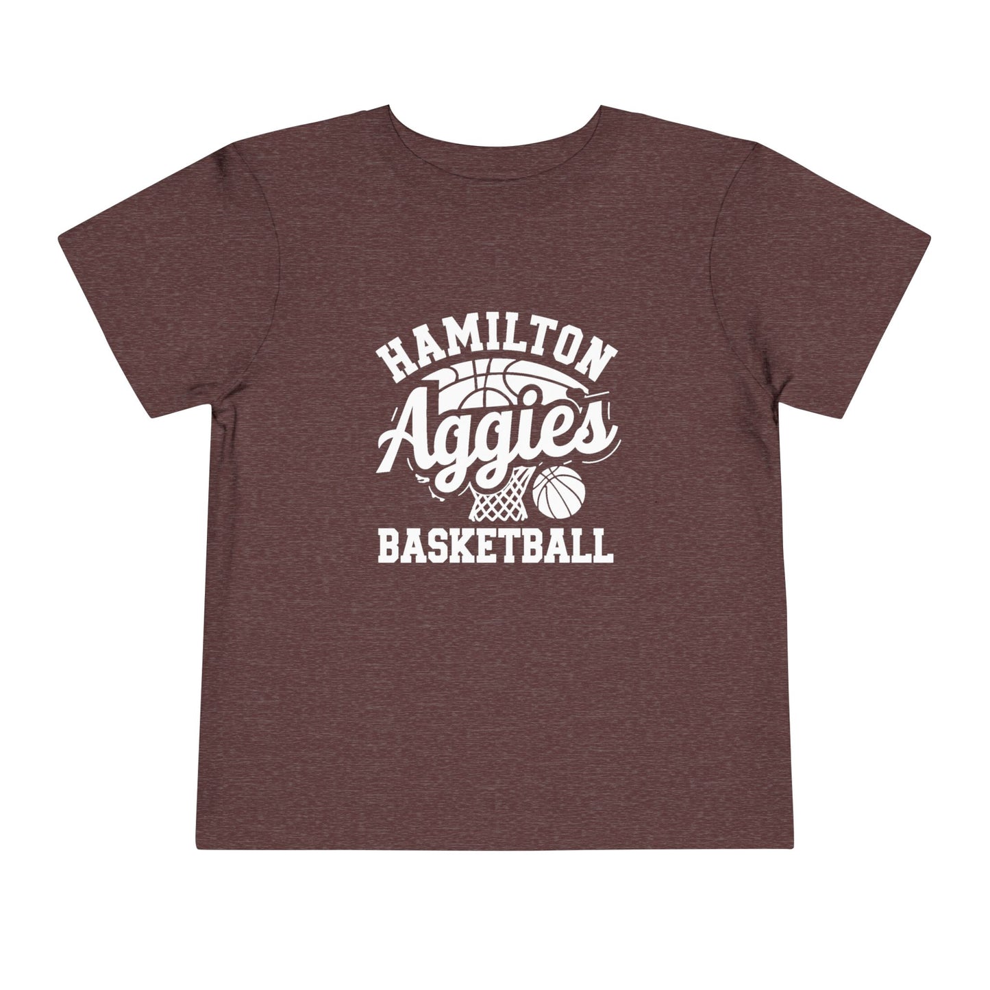Toddler Tee \ Hamilton Aggies Basketball \ HABBG1