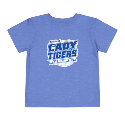 Toddler Tee \ Brilliant Tigers Basketball \ BTBKG2