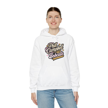 Adult Hoodie Sweatshirt \ Phill Campbell Bobcats \ PCBG1