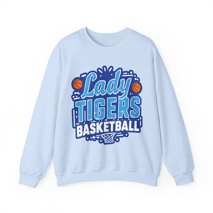 Adult Crewneck Sweatshirt \ Brilliant Tigers Basketball \ BTBKG1
