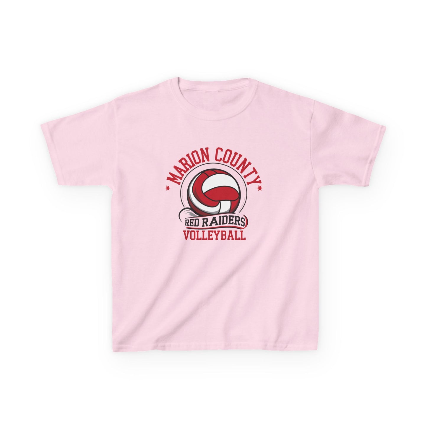 Youth Tee \ Marion County Red Raiders Volleyball \ MCV1