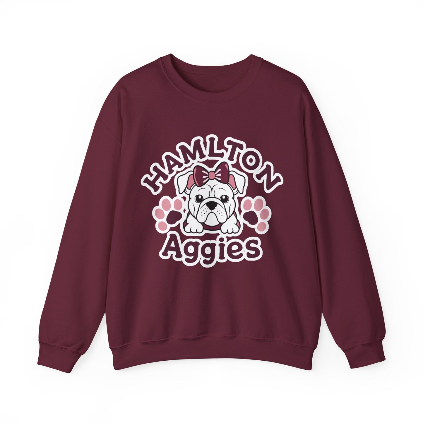 Adult Crewneck Sweatshirt \ Hamilton Aggies \ HAG3
