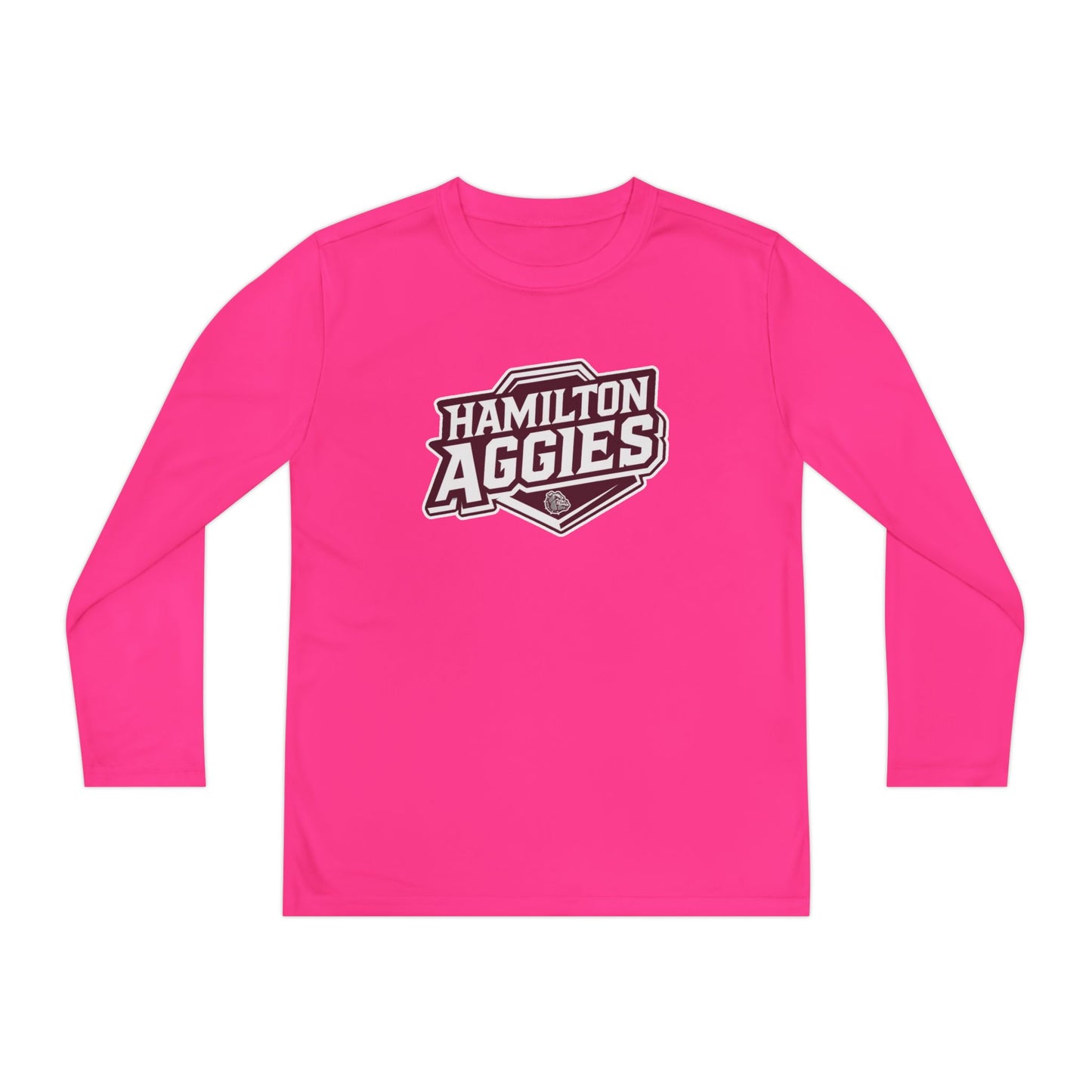Youth Long Sleeve Tee \ Hamilton Aggies \ HA1