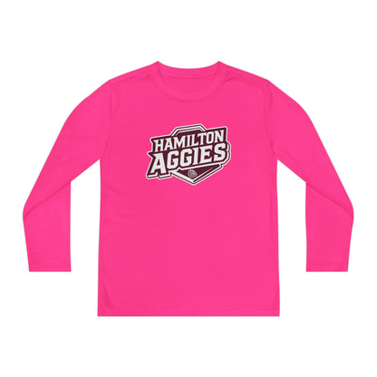 Youth Long Sleeve Tee \ Hamilton Aggies \ HA1