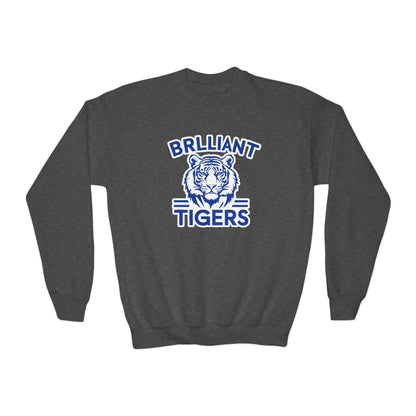 Youth Crewneck Sweatshirt \ Brilliant Tigers \ BT1
