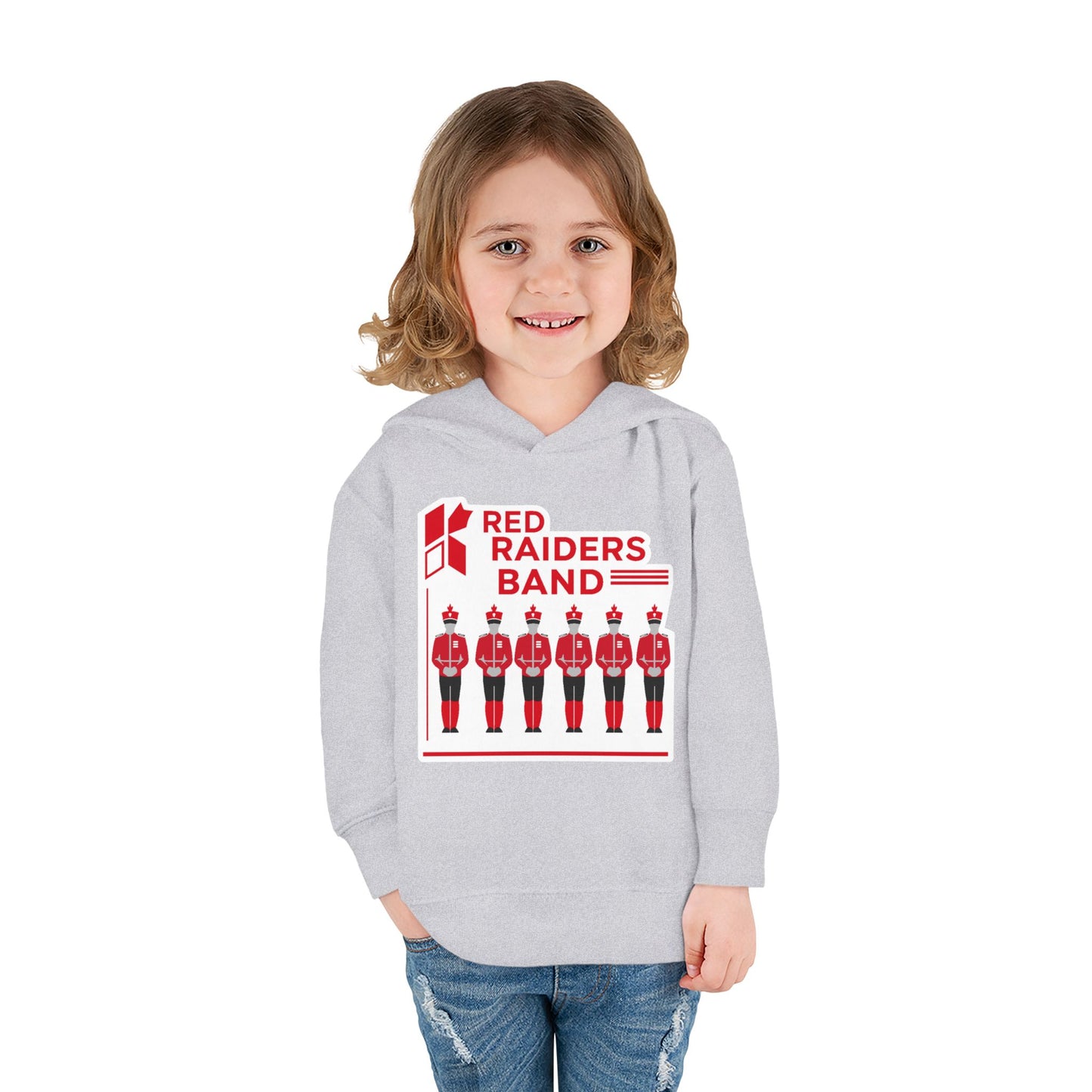 Toddler Hoodie Sweatshirt \ Marion County Red Raiders Band \ MCB1