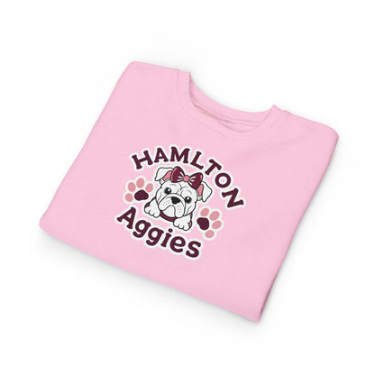 Toddler Crewneck Sweatshirt \ Hamilton Aggies \ HAG3