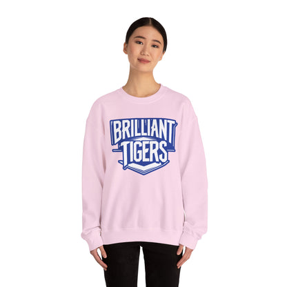 Adult Crewneck Sweatshirt \ Brilliant Tigers \ BT2