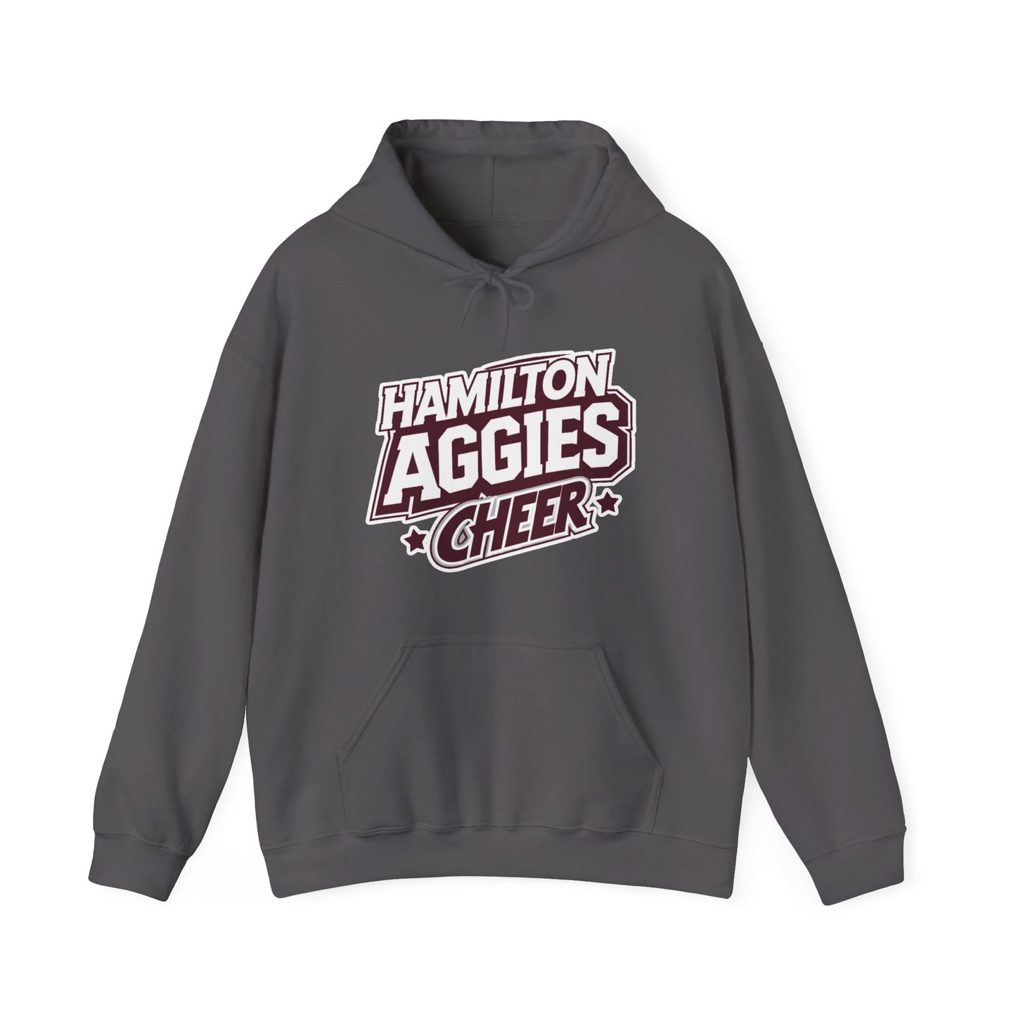Adult Hoodie Sweatshirt \ Hamilton Aggies Cheer \ HAC1
