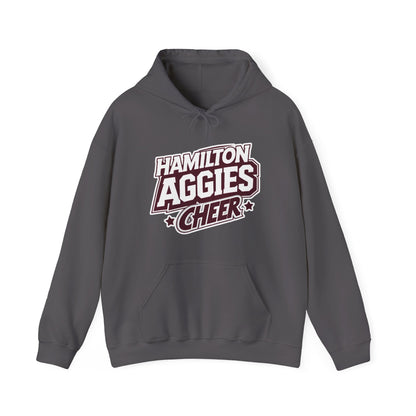 Adult Hoodie Sweatshirt \ Hamilton Aggies Cheer \ HAC1
