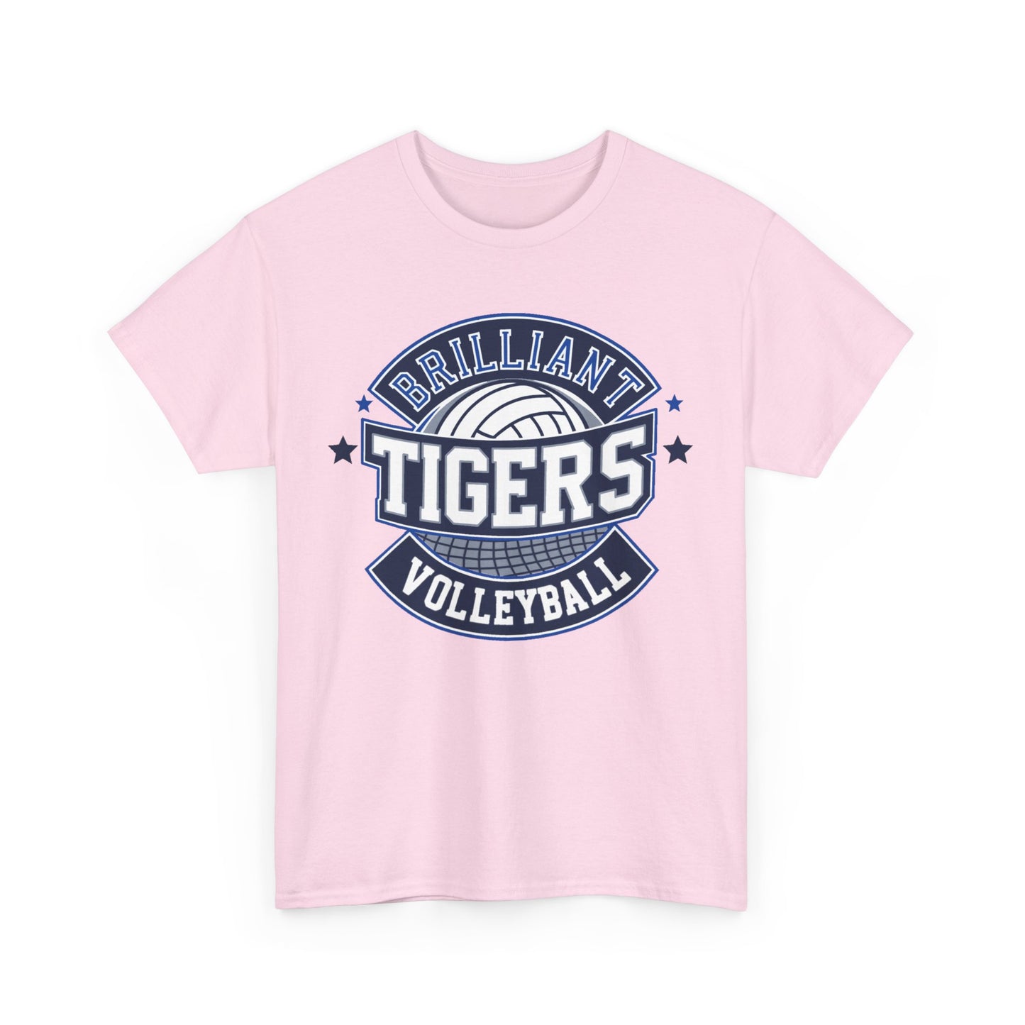 Adult Tee \ Brilliant Tigers Volleyball \ BTV1