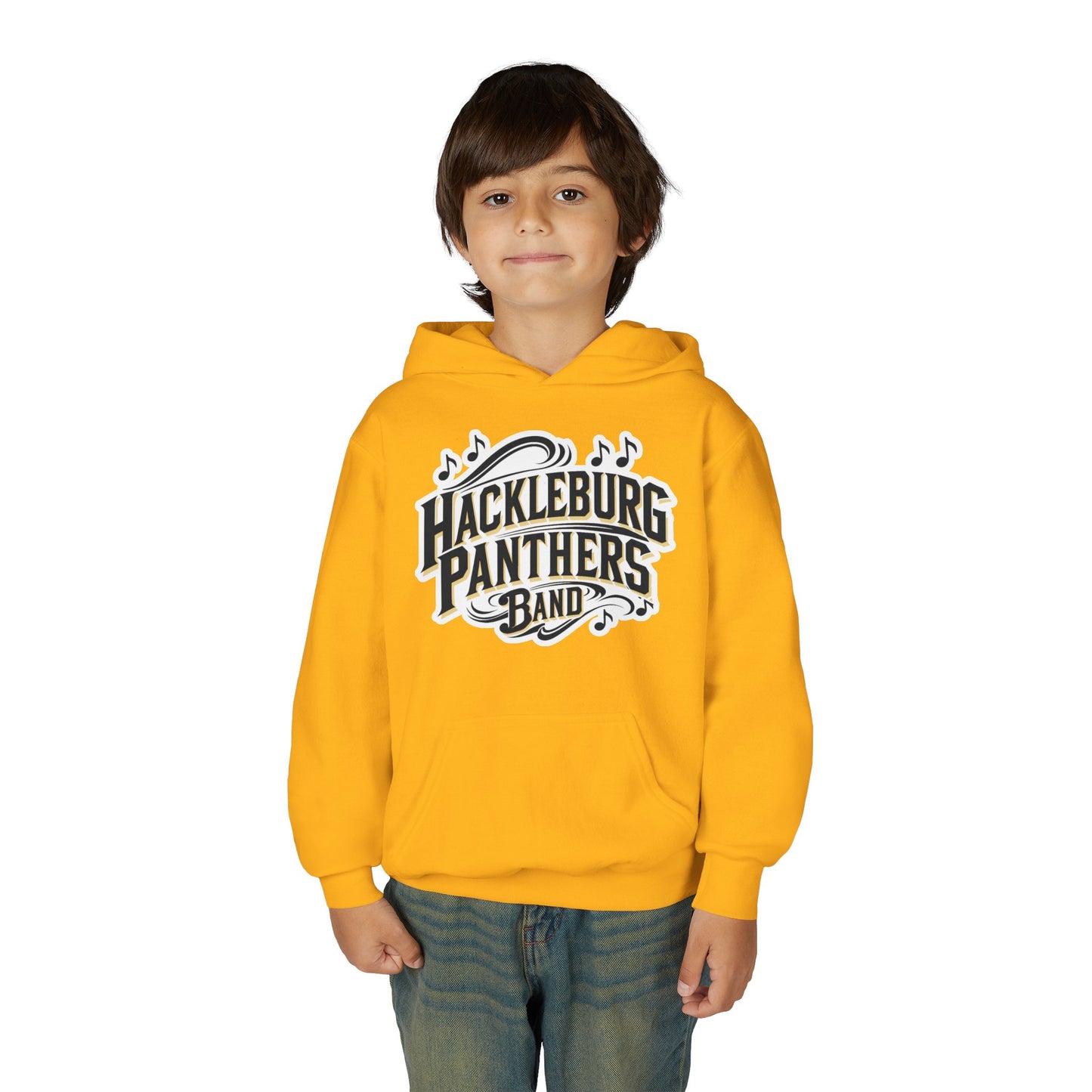 Youth Hoodie Sweatshirt \ Hackleburg Panthers Band \ HPB1