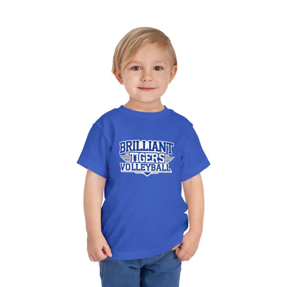 Toddler Tee \ Brilliant Tigers Volleyball \ BTV2
