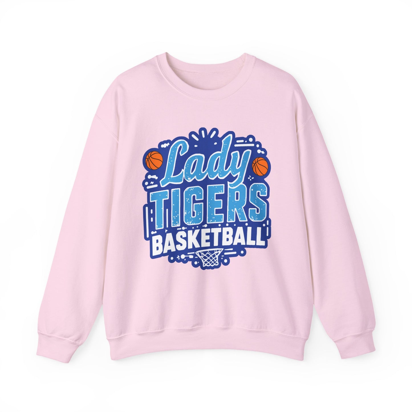 Adult Crewneck Sweatshirt \ Brilliant Tigers Basketball \ BTBKG1