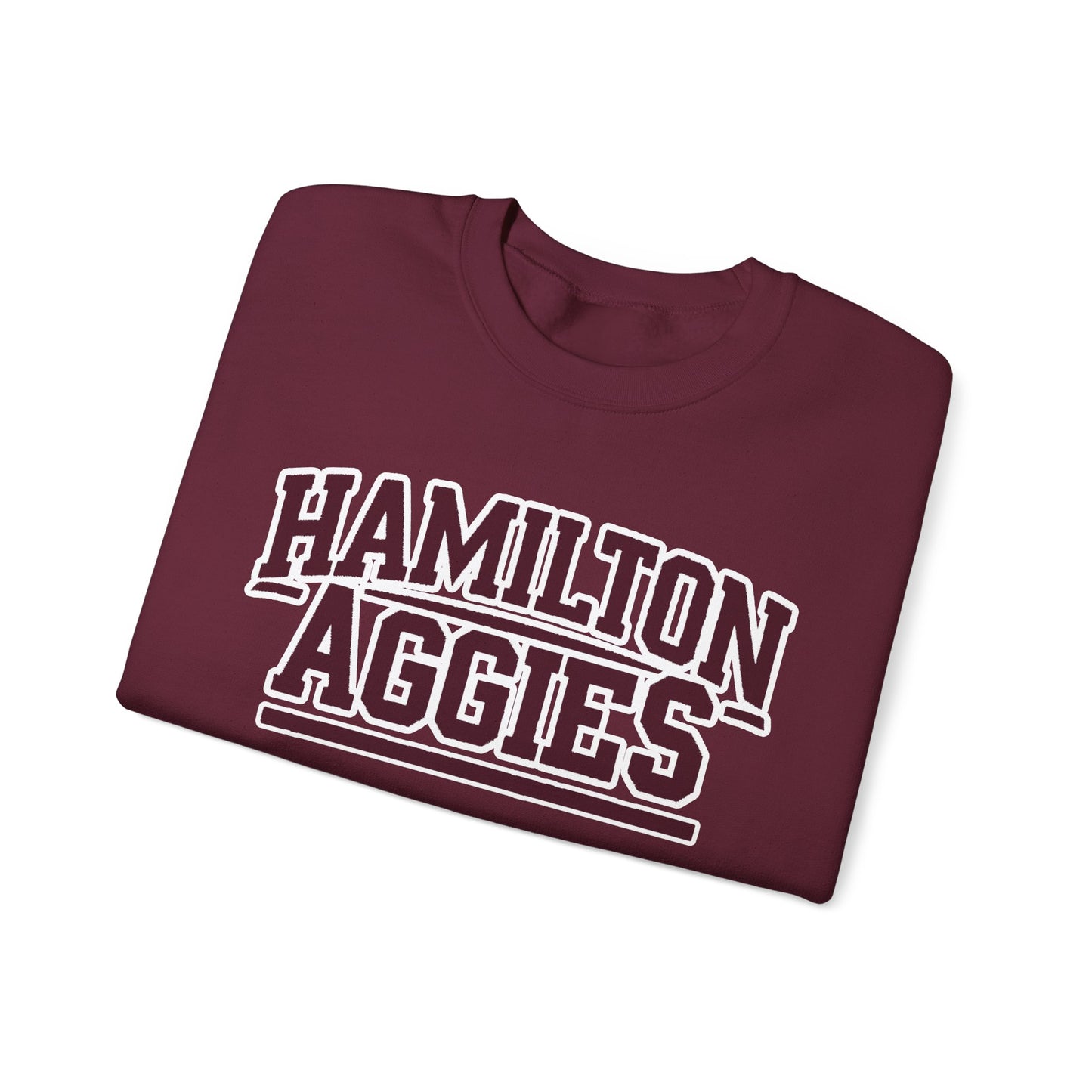Adult Crewneck Sweatshirt \ Hamilton Aggies \ HA2