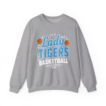 Adult Crewneck Sweatshirt \ Brilliant Tigers Basketball \ BTBKG1