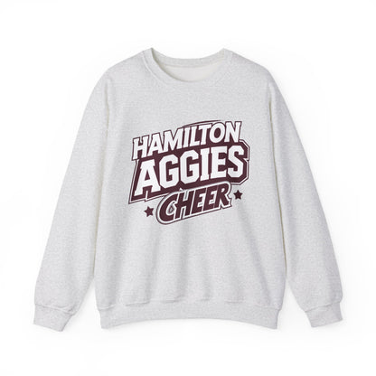 Adult Crewneck Sweatshirt \ Hamilton Aggies Cheer \ HAC1