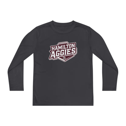 Youth Long Sleeve Tee \ Hamilton Aggies \ HA1