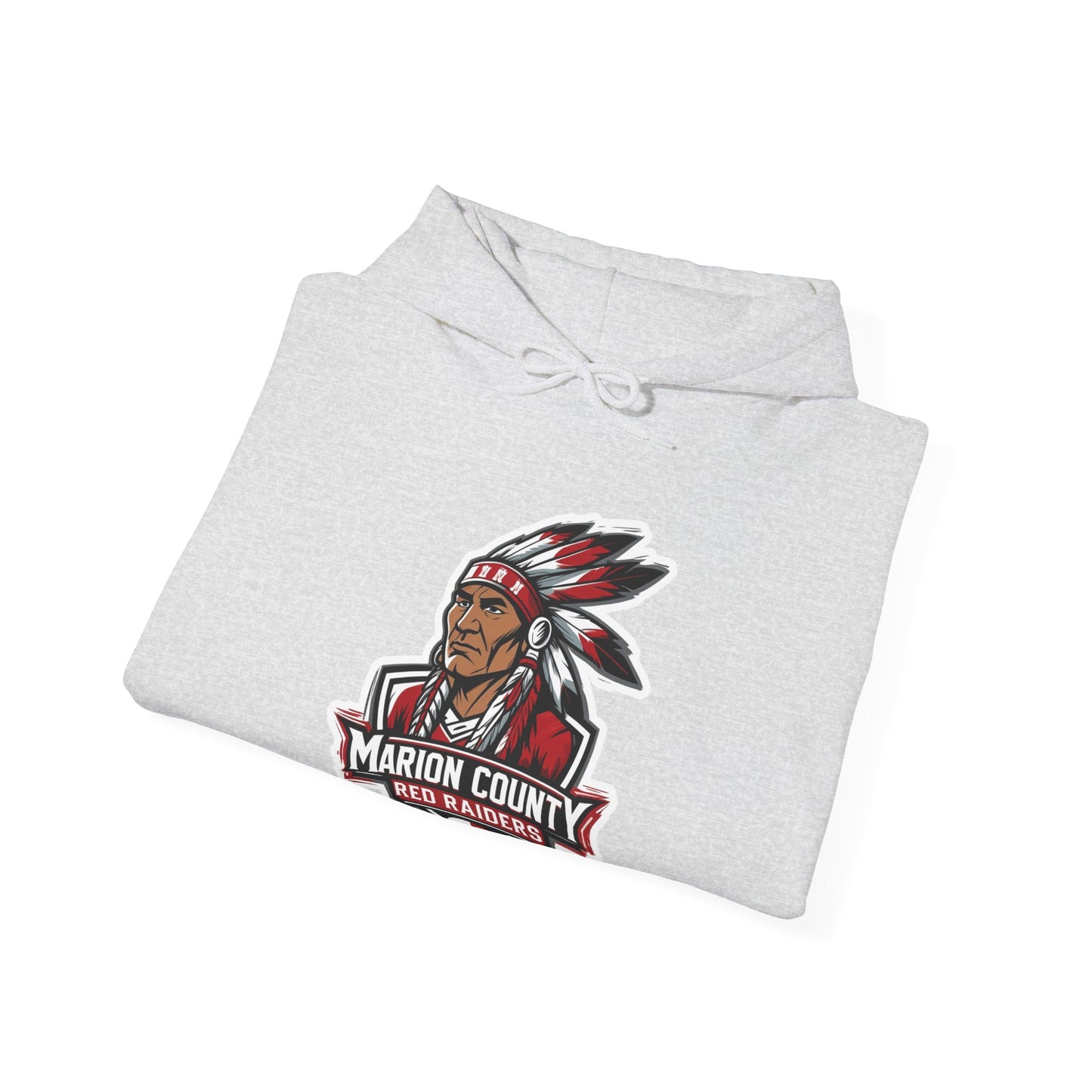 Adult Hooded Sweatshirt \ Marion County Red Raiders \ MC2