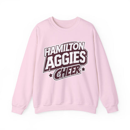 Adult Crewneck Sweatshirt \ Hamilton Aggies Cheer \ HAC1