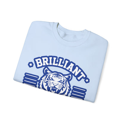 Adult Crewneck Sweatshirt \ Brilliant Tigers Football \ BTF2