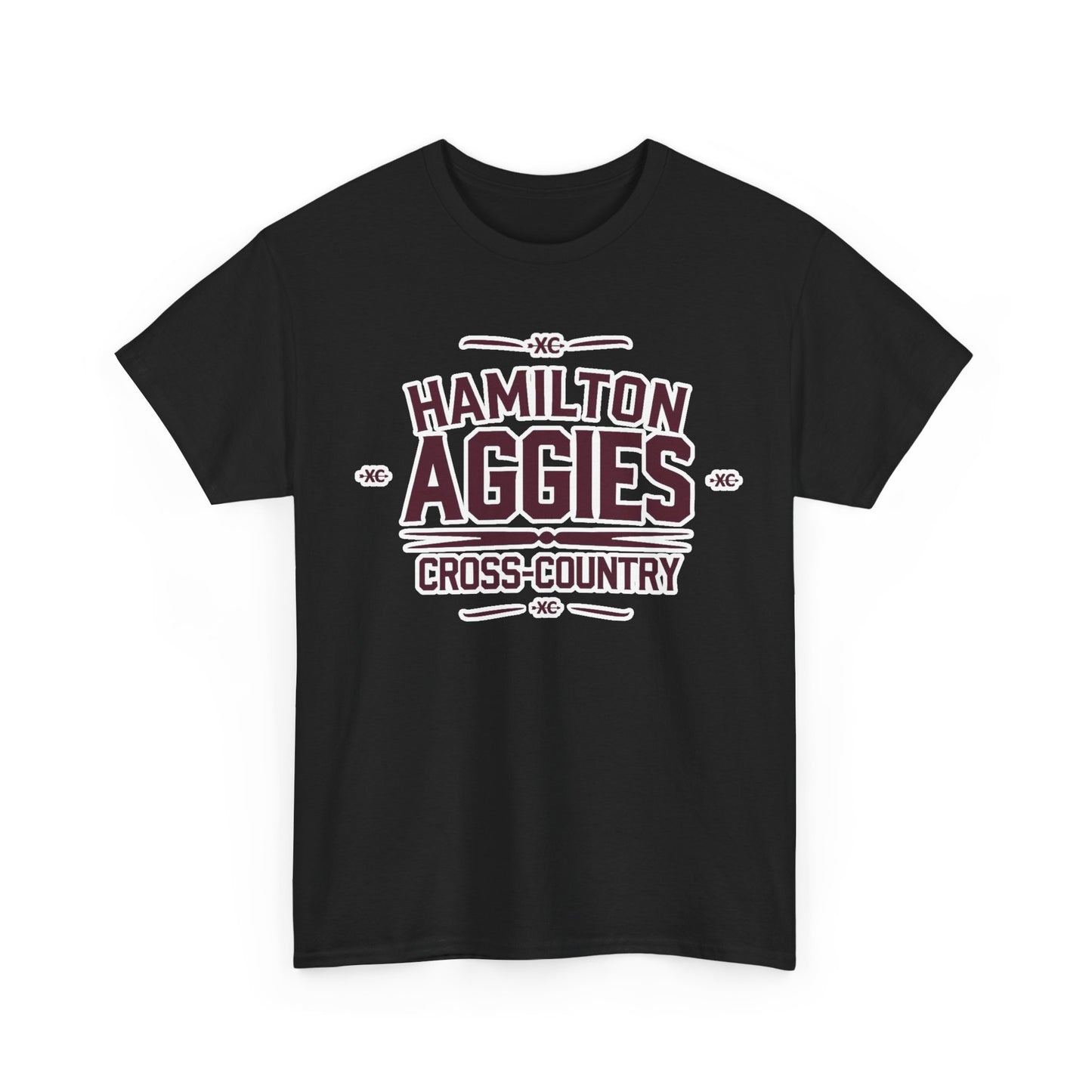 Adult Tee \ Hamilton Aggies Cross-Country \ HCC1