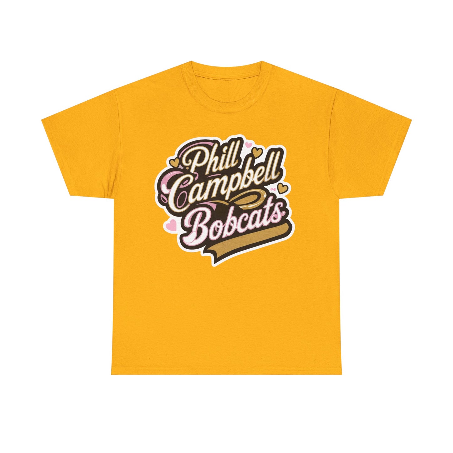 Adult Tee \ Phill Campbell Bobcats \ PCBG1